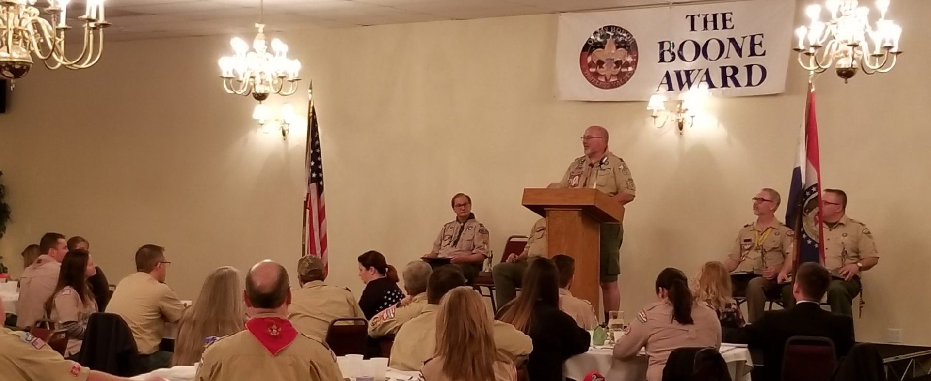 Boone Award ceremony