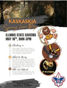 Kaskaskia Spring Cave Day 2025 flyer
