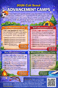 Advancement Camp Flyer