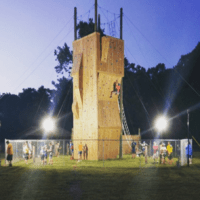 Climbing tower photo