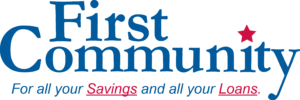 First Community bank logo
